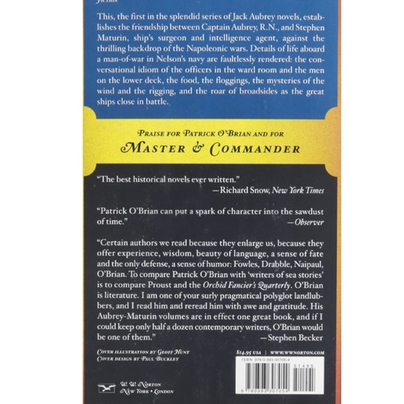 4 books for $15 Master & Commander by Patrick O’Brian paperback - Picture 2 of 8